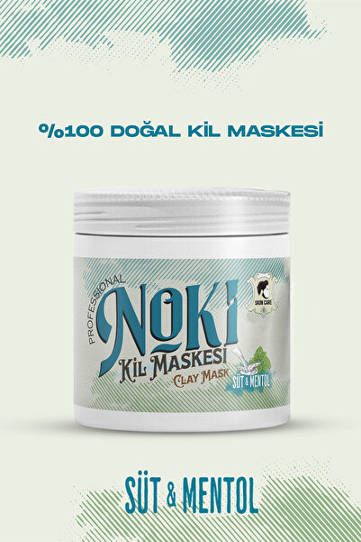 Noki Kil Maskesi - Süt&Mentol | Leke, Ve Siyah Nokta Giderici Yüz Maskesi