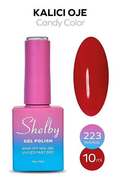 Adornn SHELBY 10 ML. A223 CANDY (Şeffaf) KALICI OJE