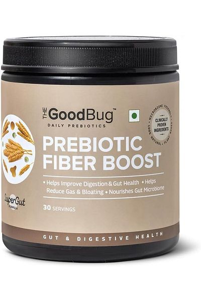 The GoodBug The Good Bug Prebiotic Fiber Boost Powder Improves Digestion Bloating & Gas Relief Natural Fiber Sup