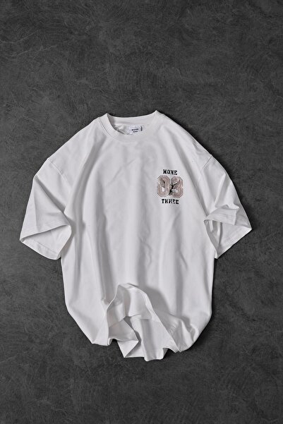 Slatra Ανδρικό μπλουζάκι με στάμπα 03 Bird Oversize