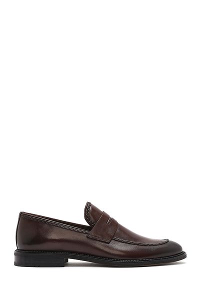 Derimod Loafer clasic din piele maro pentru bărbați 25SFD 602118