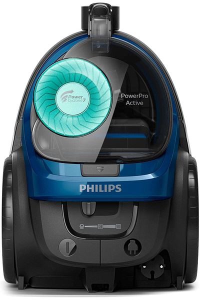 Philips 5000 Series Bagless Vacuum Cleaner - 2000W, PowerCyclone 7, Allergy H13 Filter, TriActive No