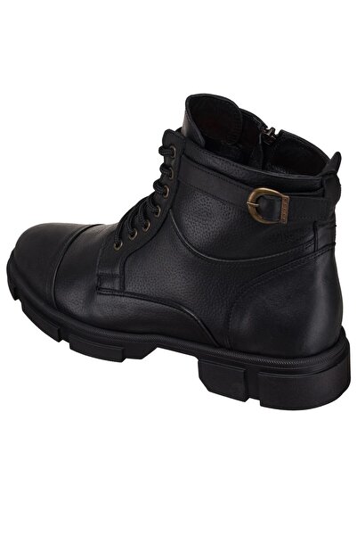 COSTO 45 - 46 - 47 - 48 -49 -50 Büyük Numara Erkek Deri Bot TR703 Siyah der-Siyah Deri