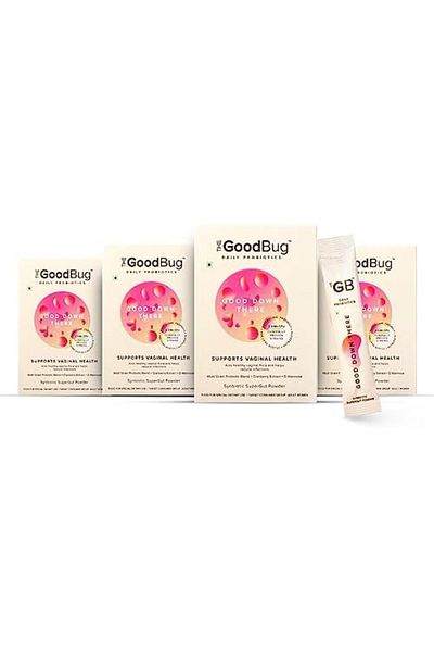 The GoodBug The Good Bug Good Down There Supergut Powder For Women | Pre & Probiotic Supplement That Helps Reduc