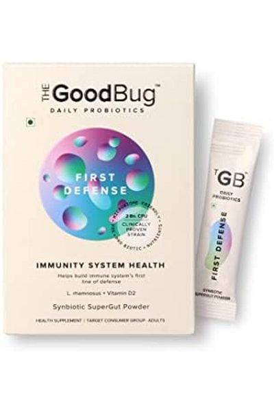 The GoodBug The Good Bug First Defense SuperGut Powder for Healthy Digestion | Immunity Booster Pre & Probiotic