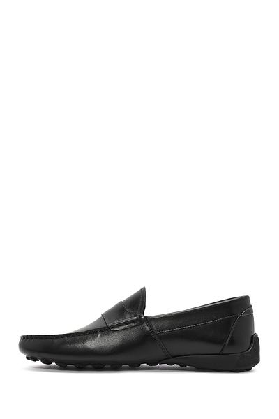 Derimod Men's Black Leather Casual Shoes 25Sfd 654518