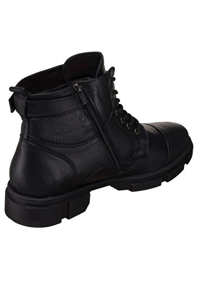 COSTO 45 - 46 - 47 - 48 -49 -50 Büyük Numara Erkek Deri Bot TR703 Siyah der-Siyah Deri