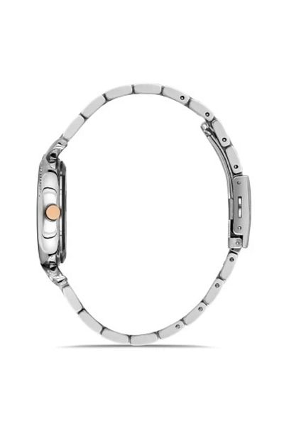 FERRO Rose Silver Steel Band Women's Watch - Fl21254A-E Fl21254A-E