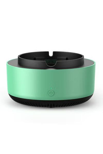 COOYA 2-in-1 smart ashtray,with timer function and air purification,easy to clean,for home or office
