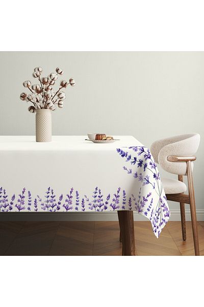 cotton club Fata de masa bumbac 100%, 140x220cm, Club Cotton, Lavanda