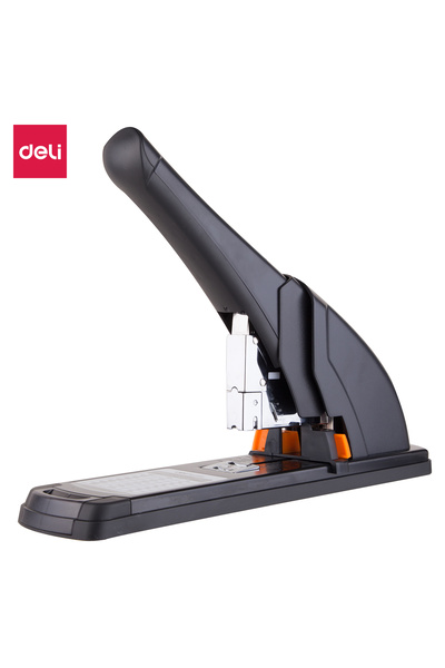 Deli دباسة E0385 شديدة التحمل - 210 ورقة - أسود