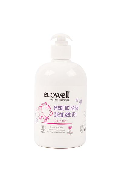 Ecowell Organic Baby Cleanser Gel 500Ml
