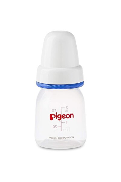 Pigeon زجاجة تغذية بلاستيكية بغطاء أبيض 50 مل 26014