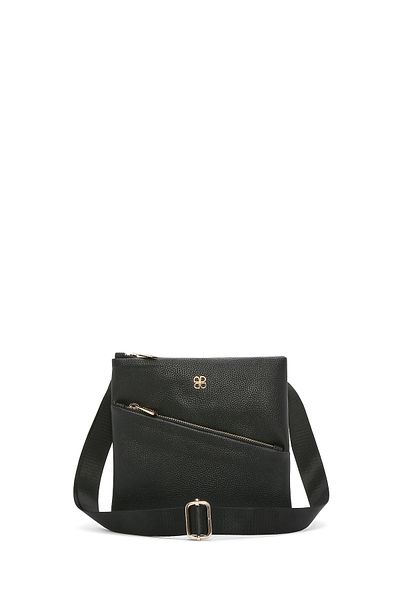 Derimod Women's Black Long Strap Crossbody Bag 25Sbd2215Ft