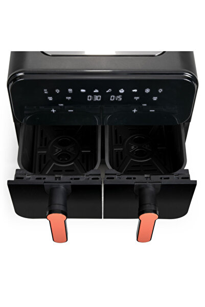 LİVOO Φριτέζα διπλού θερμού αέρα Livoo DOC316, 9L (2x4,5L), 2400W, 7 προγράμματα