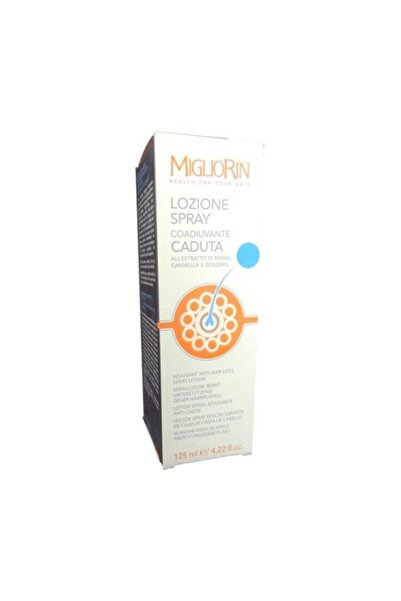 MIGLIORIN لوشن بخاخ لعلاج تساقط الشعر خالي من الكحول 125 مل