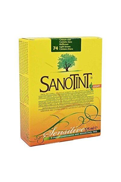 Sanotint حساس 74 أشقر فاتح 125 مل