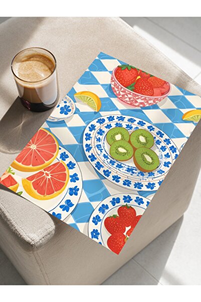 Postifull Çerçevesiz Poster, Blushsweat , Comfort Serisi Mutfak Duvar Posteri, NO:109148