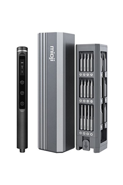 Mioji PS49 500mAh 180r/dk 5 Kademeli 42 Parça Şarjlı Tornavida Seti