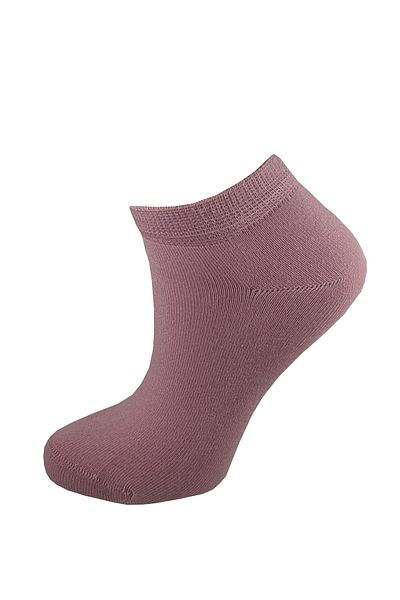 SİHİRLİ AYAKLAR 6 Pairs Women's Bamboo Socks Women's Booties Socks Short Socks Dusty Rose