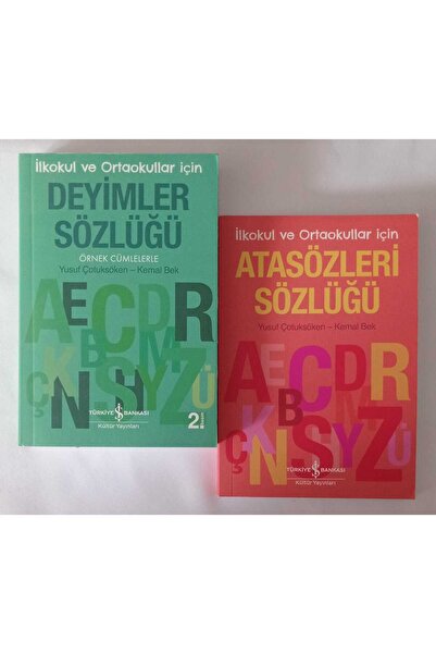 TÜRKİYE İŞ BANKASI KÜLTÜR YAYINLARI İLKOKUL VE ORTAOKULLAR İÇİN ATASÖZLERİ SÖ...