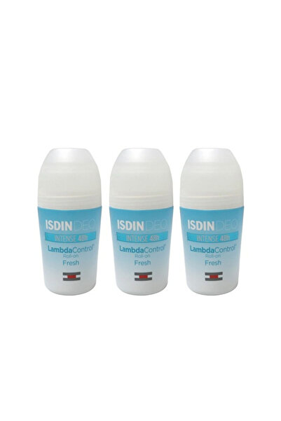 ISDIN مزيل عرق لامبدا كونترول انتنس رول اون منعش يدوم 48 ساعة، 50 مل، عرض خاص...