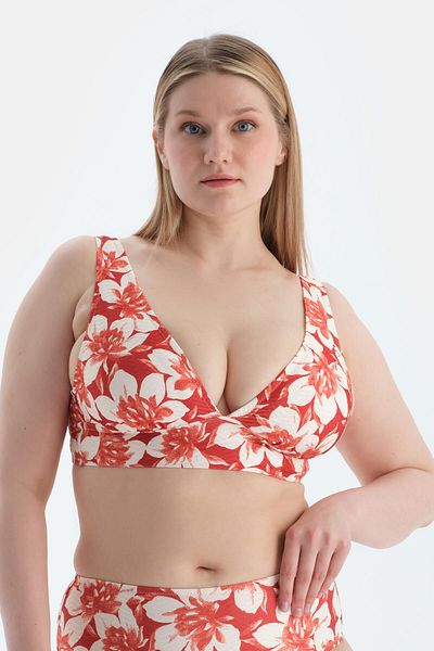 Dagi Multicolor Corseted Recovery Bikini Top