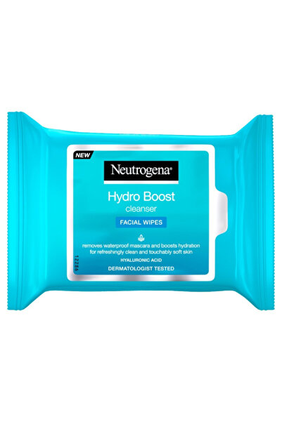 Neutrogena مناديل تنظيف الوجه هيدرو بوست 25 منديلًا