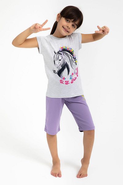 U.S. Polo Assn. Costum Capri pentru fete Us Polo Assn 1049 Garson Stars