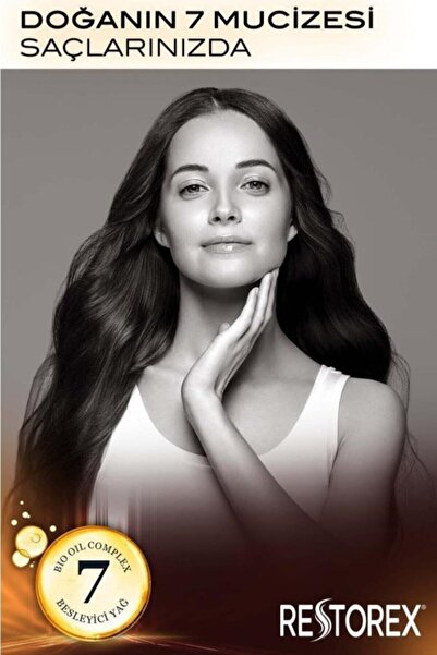 Restorex 7 Yağ Besleyici Bakım Şampuanı 500 Ml X 2 Adet