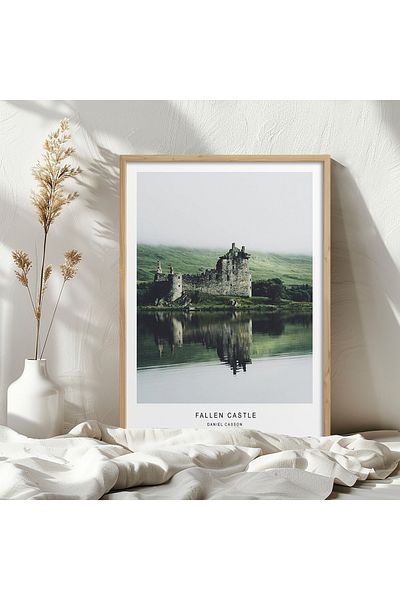 HOMEPACK Единична картина в дървена рамка, единичен плакат, картина TK/1427