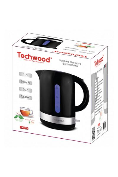Techwood Electric kettle Techwood TB-1776, 1.7L, 2200W