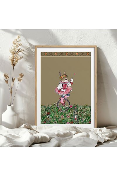 HOMEPACK Единична картина в дървена рамка, единичен плакат, картина TK/1421