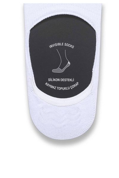VAMOSCLO Ballerina Socks White