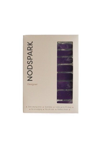 Nodspark رقائق الذهب الأرجواني