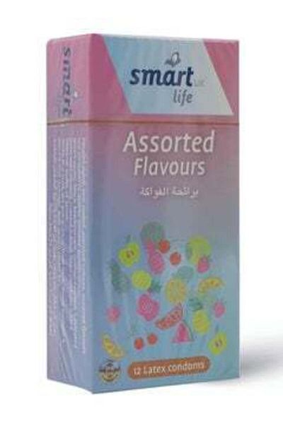 smart uk life Smart Yuki Life Fruity Scented Condoms Pack of 12