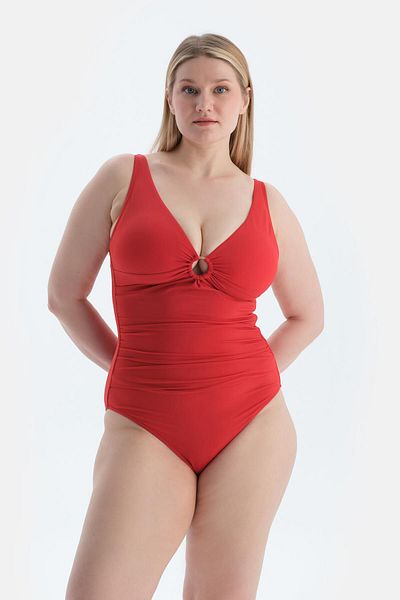 Dagi Red Corset Recovery Swimsuit