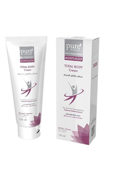 PURE BEAUTY Moisturizer Total Body Cream 125Ml