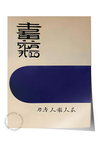 Postifull Unframed Poster, Vintage Japanese, Comfort Series Kitchen Wall Poster, No:108920