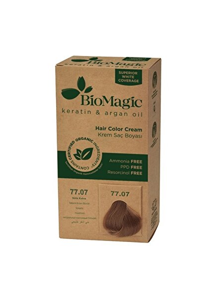 BIOMAGIC Hair Color Cream 77.07 Natural Brown Blonde