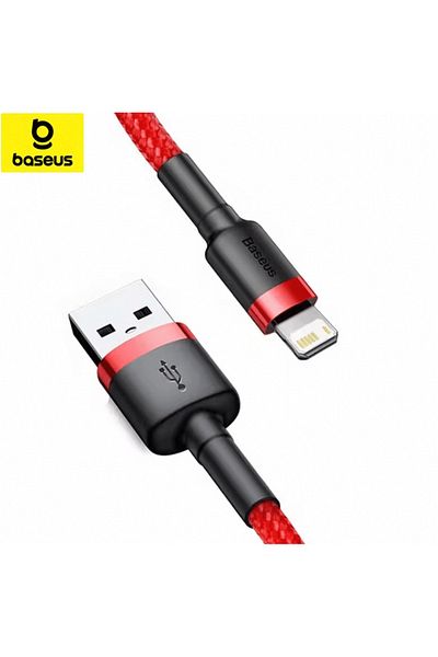 Baseus 0.5m Red Baseus USB Cable for iPhone 14 13 Pro Max Fast Charging USB Cable for iPhone 12 Mini Pro Ma