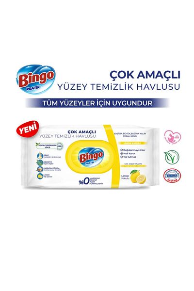 Bingo BİNGO MULTI-PURPOSE CLEANING TOWEL 96 PACK