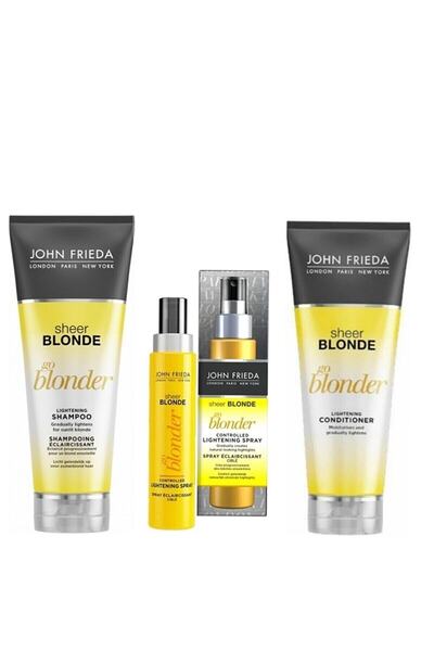 John Frieda Sarı Saçlara Özel Bakım Seti