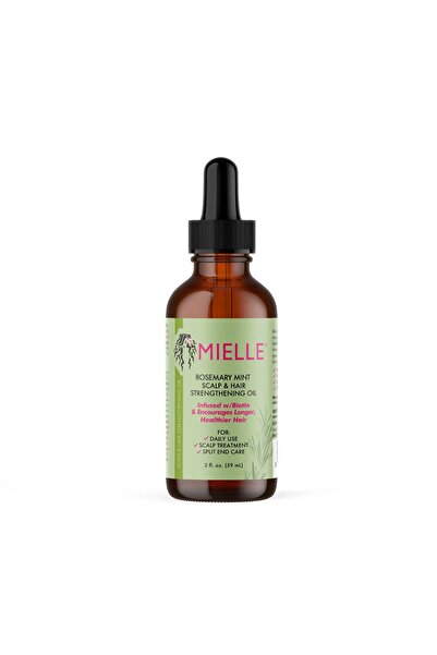 MIELLE Rosemary Mint Scalp & Hair Strenthening Oil 59ml