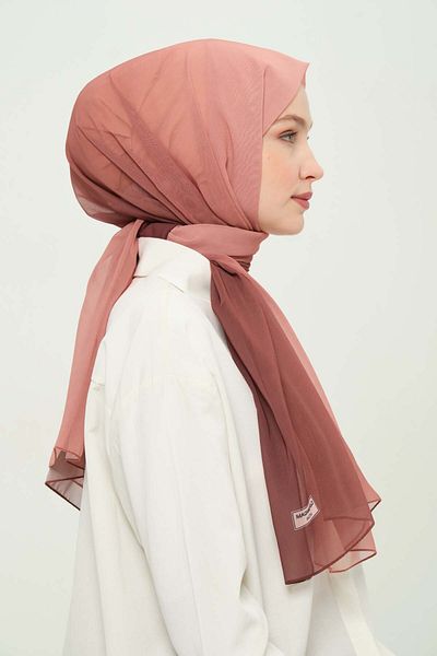 Madame Polo Digital Crepe Chiffon Shawl Breathable Wrinkle-Free Non-Slip 75X180 cm