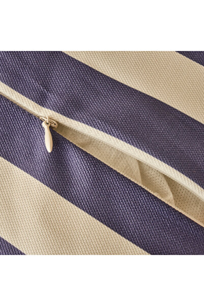 Bella Maison Husă de pernă cu volane din bumbac 100% albastru (43x43 cm)