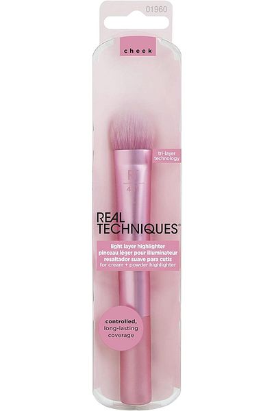 Real Techniques Light Layer Highlighter Make-Up Brush for Cream and Powder Highlighter
