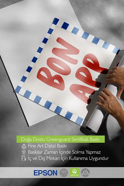 Postifull Pictură cu cadru alb, Bon Appetit, Pictură de perete pentru bucătărie din seria Comfort, NR: 109055