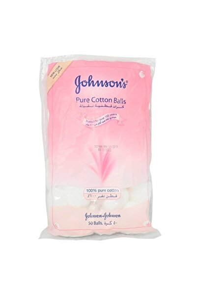 Johnson & Johnson كرات قطنية نقية 50 قطعة