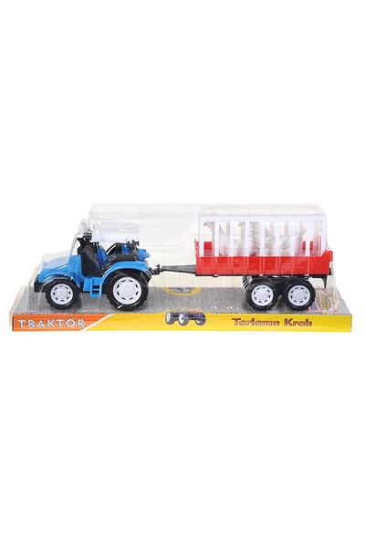 hak-iş oyuncak Friction animal and fruit carrying tractor